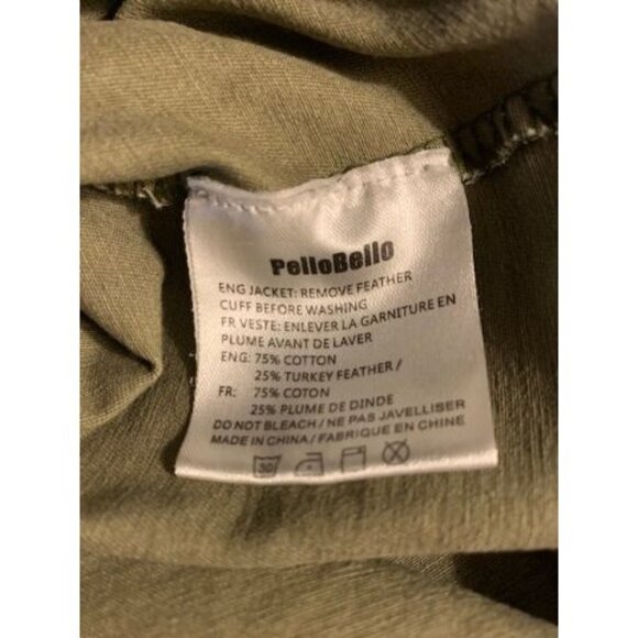 Women' Pellobello Cotton Utility Jacket In Army Khaki / Sage Color Size SP - Picture 8 of 8
